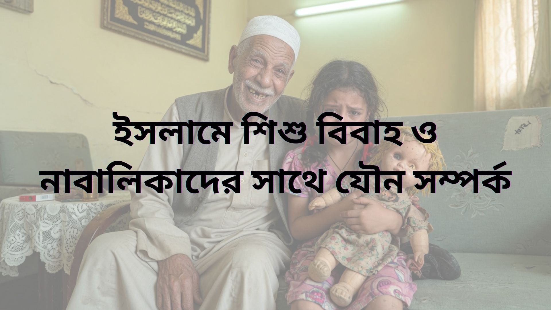 ইসলামে শিশু বিবাহ ও নাবালিকাদের সাথে যৌন সম্পর্ক