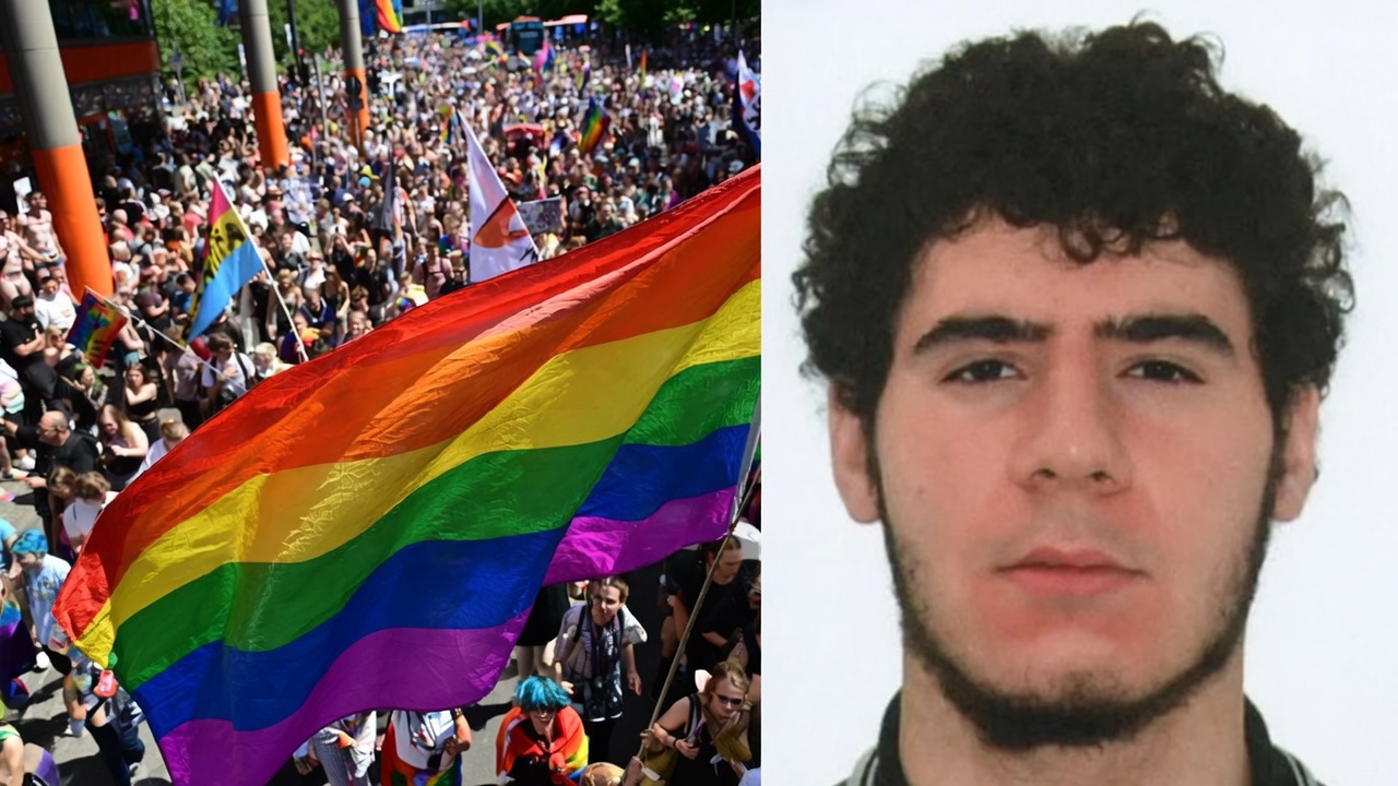Muslim man rammed his van into a LGBTQ crowd in Berlin.